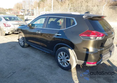 2017 Nissan Rogue Sv z USA, uszkodzony, nr VIN KNMAT2MV0HP564523